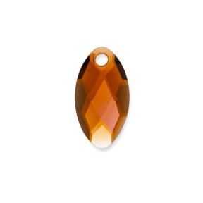 sparkling jewels leaf Citrine Quartz hanger pengem38-fct-s