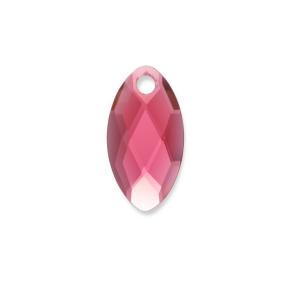 sparkling jewels leaf editions facet Fuchsia Quartz hanger pengem51-fct-s