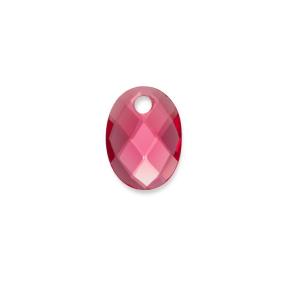 sparkling jewels Medium Oval Fuchsia Quartz hanger PENGEM51-MO