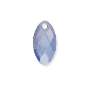 sparkling jewels leaf editions facet Aquamarine quartz hanger pengem56-fct-s