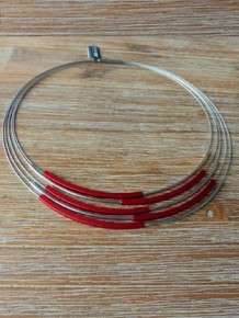 step by step ketting rood 600162
