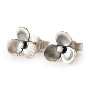 Trollbeads oorknoppen Bloemblaadjes Poëzie TAGEA-00133