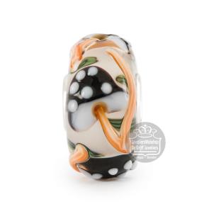 Trollbeads Paddenstoelen van Magie glas kraal TGLBE-20427