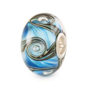 Trollbeads Golfjes Van Mogelijkheden glas kraal TGLBE-20450