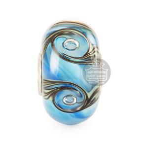 Trollbeads Golfjes Van Mogelijkheden glas kraal TGLBE-20450