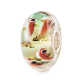 Trollbeads Vijverleven glas kraal TGLBE-20451