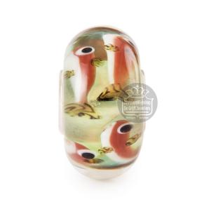 Trollbeads Vijverleven glas kraal TGLBE-20451