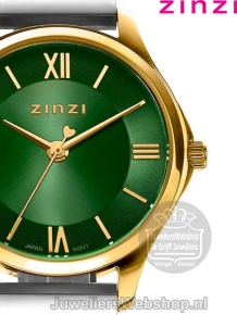 Zinzi Classy Mini Horloge Bicolor Groen ZIW1235