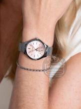 Zinzi Classy Horloge Zilver ZIW1041M Roze