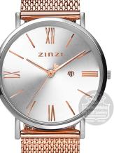 zinzi ziw512MR roman horloge rose zilver