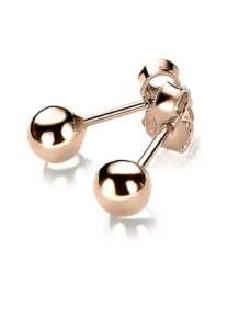 Zinzi Bolletjes Oorknoppen Rose 5mm ZIO807R