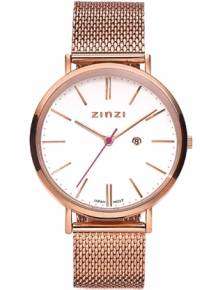 zinzi retro horloge rose ziw408m