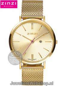 Zinzi ZIW410M Retro Horloge Goud