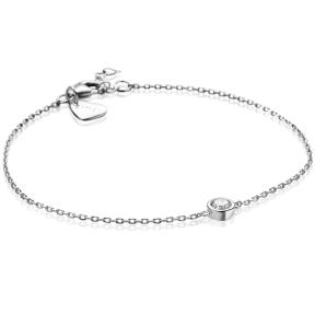 zinzi zia1393 armband zilver met zirconia