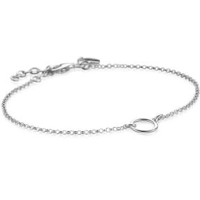 Zinzi ZIA2523 Zilver armband met cirkel