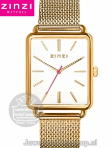 Zinzi horloge ZIW907M Vintage Retro Goud