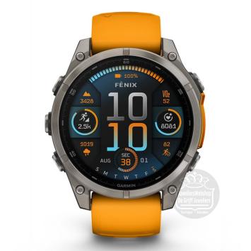 Garmin Fenix 8 Sapphire AMOLED horloge 010-02904-11