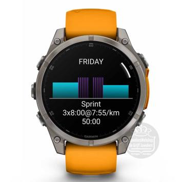 Garmin Fenix 8 Sapphire AMOLED horloge 010-02904-11