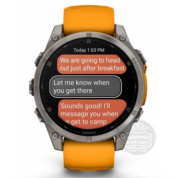 Garmin Fenix 8 Sapphire AMOLED horloge 010-02904-11