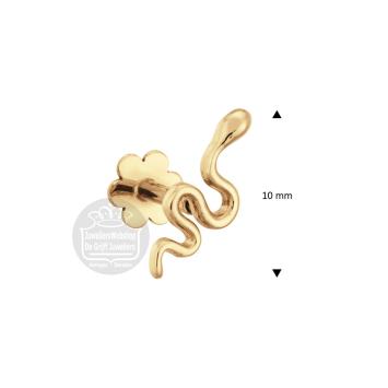 Jackie Gold Snake Piercing JKP24.429