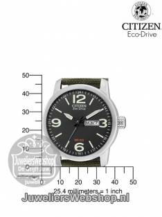 Citizen BM8470-11EE horloge Eco-Drive Groen
