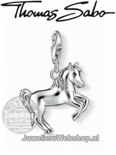 Thomas Sabo Bedel 1074-007-12 Horse Charm Zilver