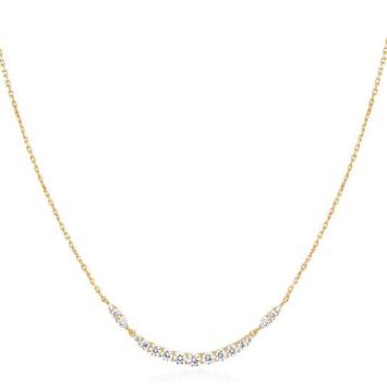 Ania Haie Arc Pavé Gold Collier N056-02G