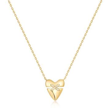 Ania Haie Collier Heart Kiss Pavé N057-02G