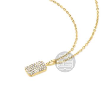 Ania Haie Collier Pavé Pendant N064-01G