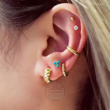 Ania Haie Turkoois Ear Studs E063-04G