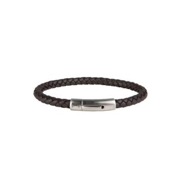 Aze Jewels Iron Single String Brown Armband AZ-BL004-B-210