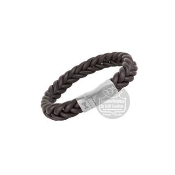 Aze Jewels Iron Big Wave II Brown Armband AZ-BL024-B-195