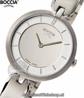 Boccia 3164-01 horloge dames titanium