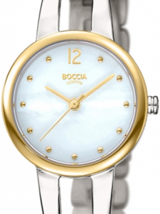 boccia 3290-02 dames horloge titanium