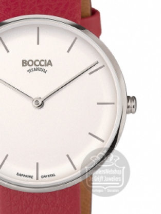 boccia 3327-01 dames horloge titanium