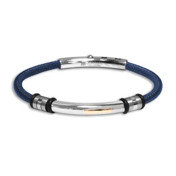 Borsari Armband Audace Acciaio Staal met goud BRAUD18B