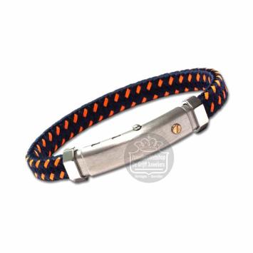 Borsari Armband Racing Staal met goud brrac09n