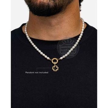 buddha to buddha necklace 032GV barbara xs pearl verguld