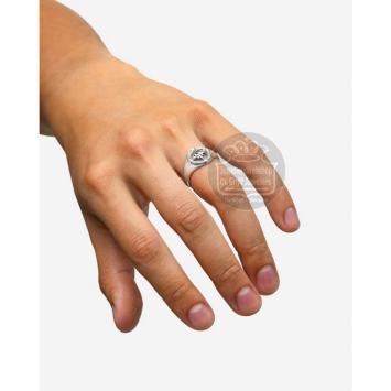 Buddha to Buddha Compass Signet 057 ring