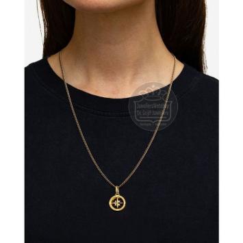 Buddha to Buddha Barbara Mini Compass Hanger verguld 059GV