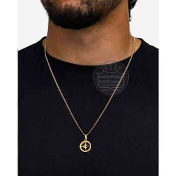 Buddha to Buddha Barbara Mini Compass Hanger verguld 059GV