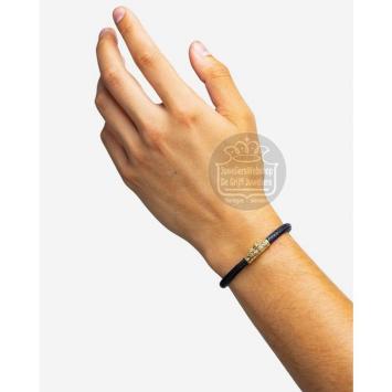 Buddha to Buddha Ellen Leather Black Armband 149BLGV