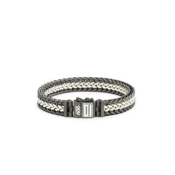Buddha to Buddha Julius Black Rhodium Duotone Silver armband 192BRSDU