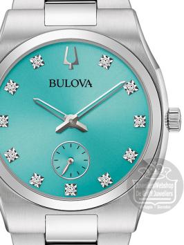 Bulova Surveyor Classic 96P243 Horloge Blauw