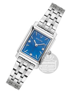 Bulova Sutton Classic 96P245 Horloge Blauw