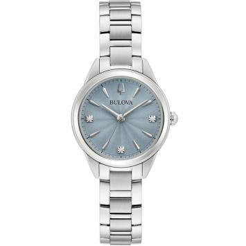 Bulova Sutton Classic 96P255 Horloge met Diamant