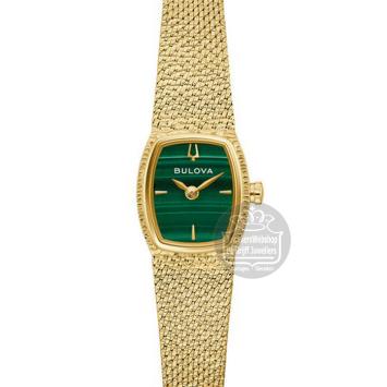 Bulova Goddess of Time 97L184 Horloge malachite