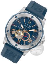 Bulova Marine Star 98A282 Horloge Blauw