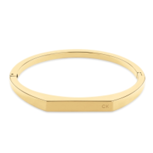 Calvin Klein Faceted Bar armband CJ35000046 Goud