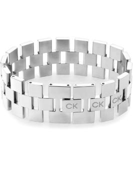 Calvin Klein Geometric armband CJ35000243 Zilver